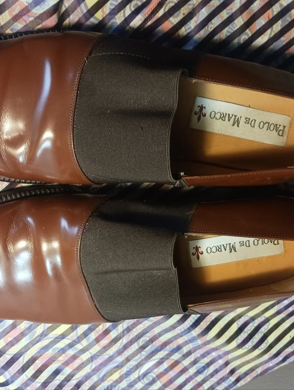 Paolo De Marco Dress Shies Oxfird Brown 13 M Spain 13M Hm